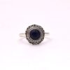 Blue Sapphire Boho Ring