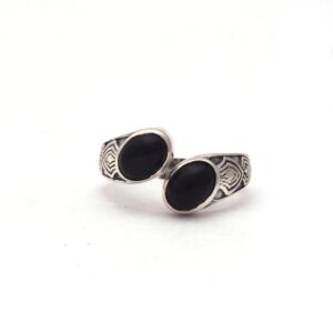 Black Onyx Boho Ring