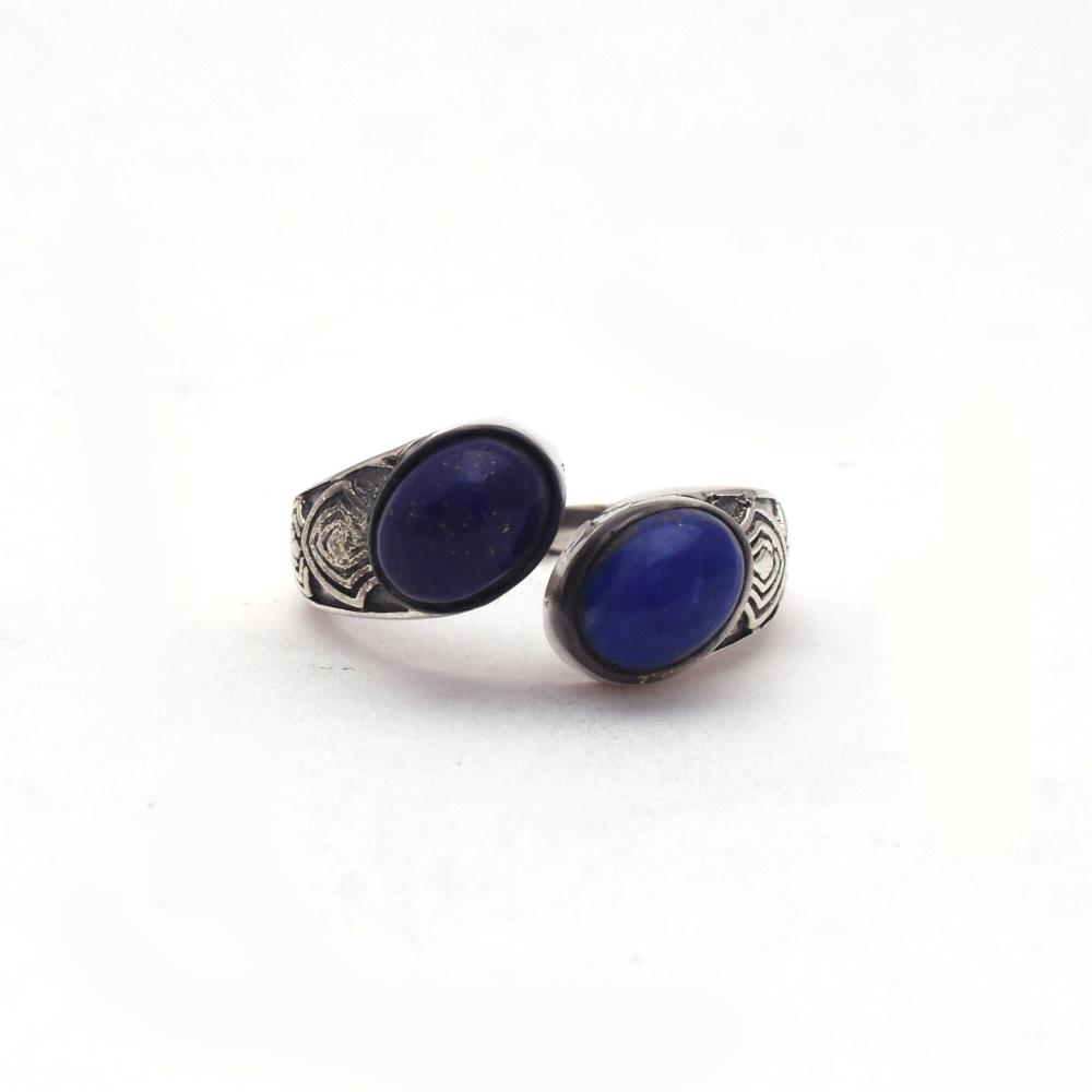 Lapis Lazuli Boho Ring