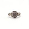 High Quality 925 Sterling Silver Natural Labradorite Gemstone Ring, Gorgeous Round Gemstone Ring For Wholesale Suppliers