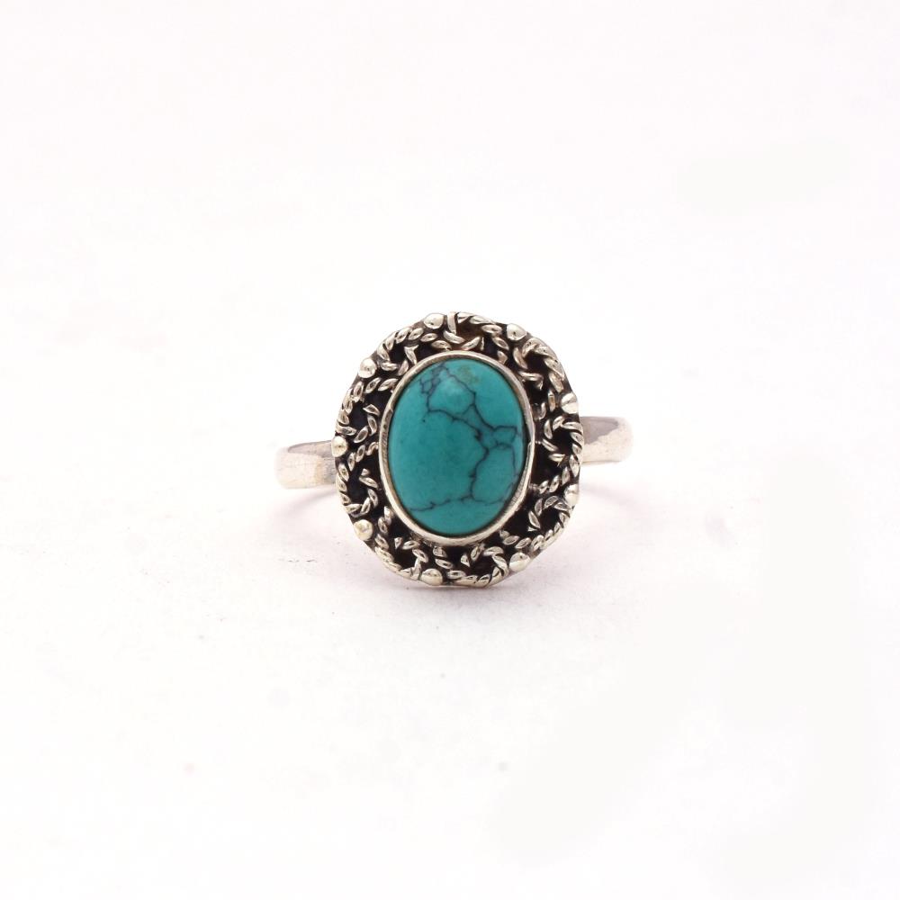 Turquoise Boho ring