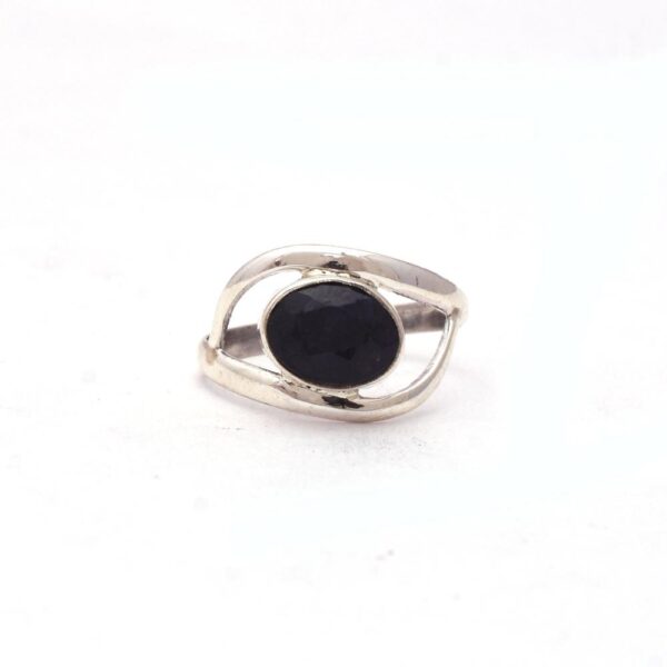 Blue Sapphire Boho Ring