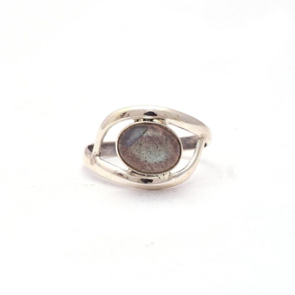 Labradorite Boho Ring