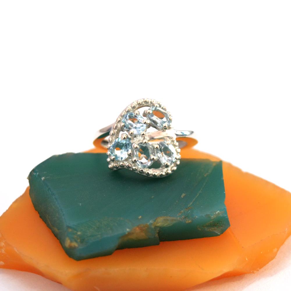 Blue Topaz Ring