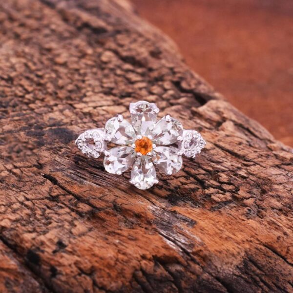 Green Amethyst & Citrine