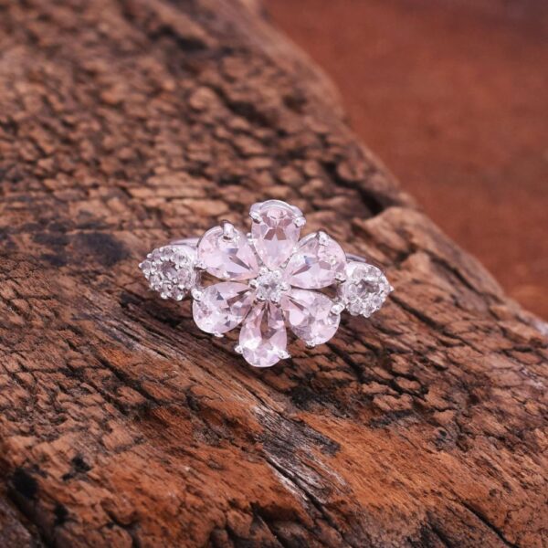 Rose Quartz Ring