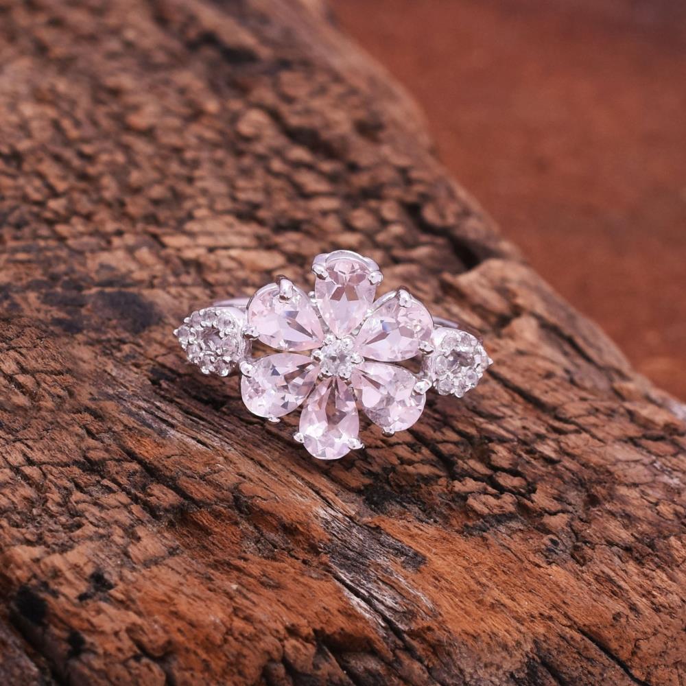 Rose Quartz Ring