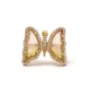 Tourmaline Butterfly ring