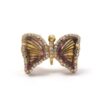 Multi Tourmaline Butterly ring
