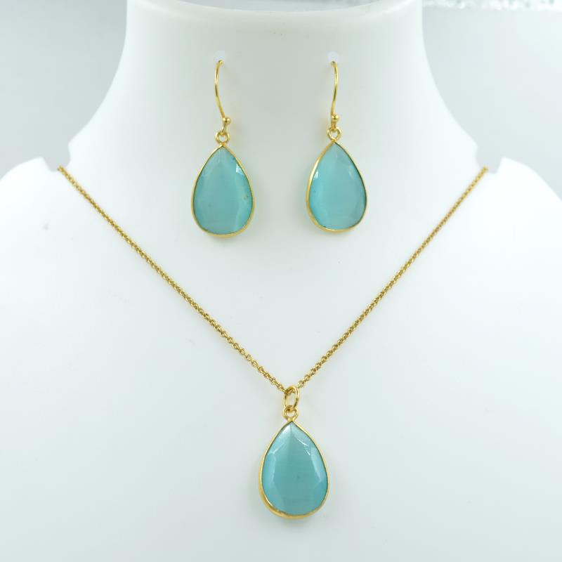 Aqua Chalcedony