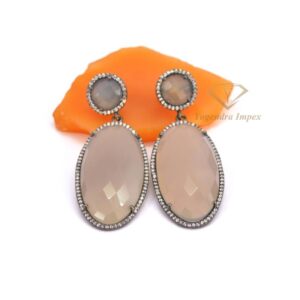 Gray Chalcedony Gemstone