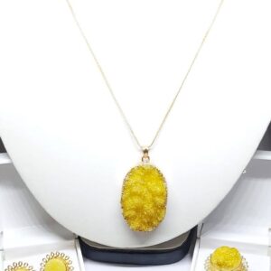 Yellow Silced Agate
