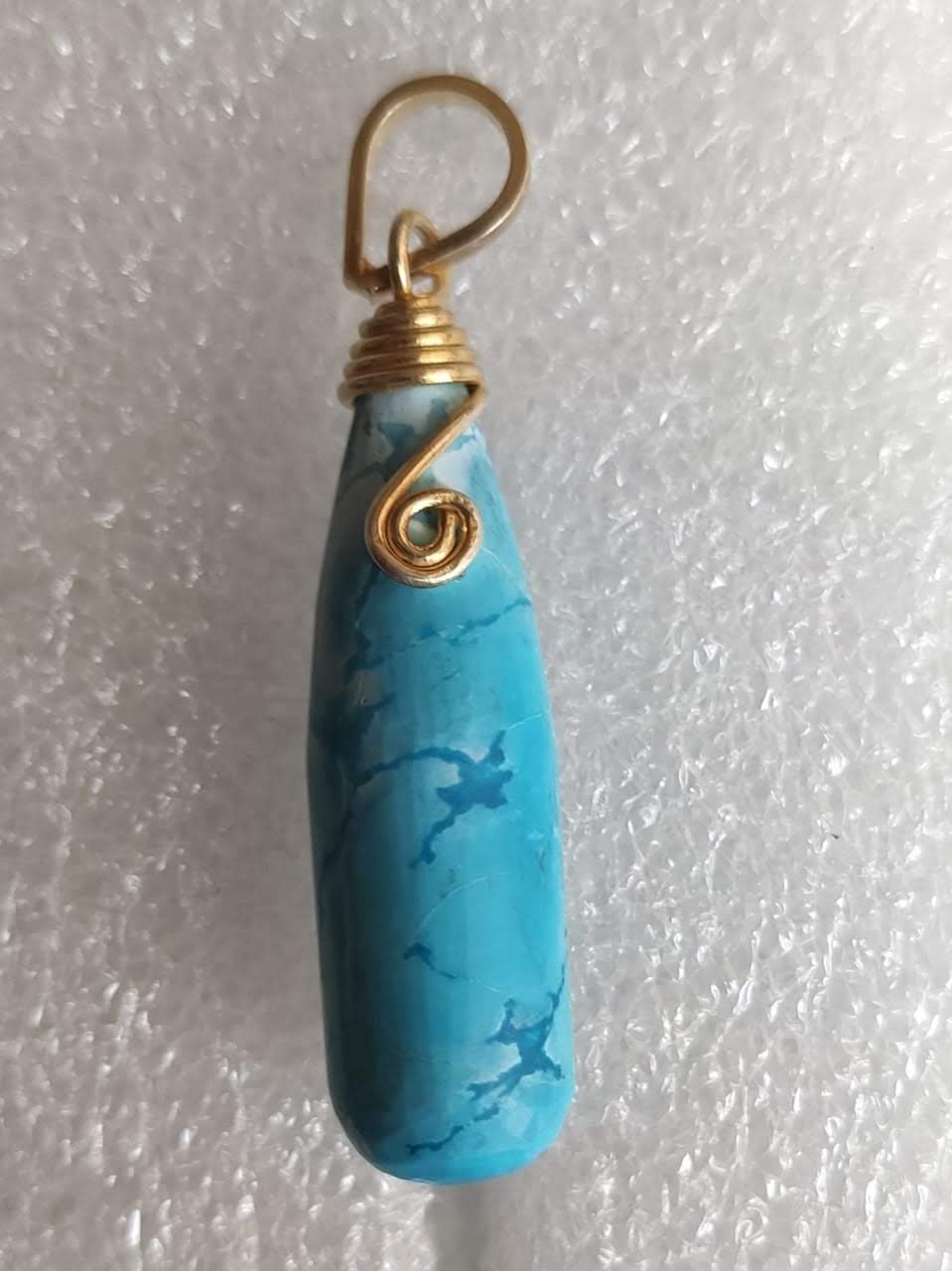 Turquoise Drop Pendant