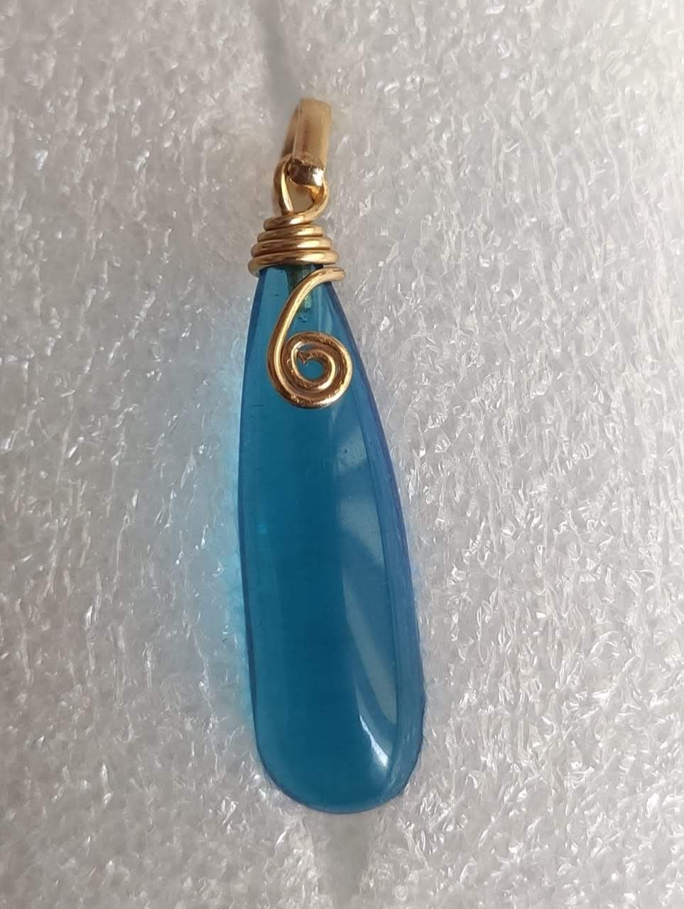 Blue Quartz Pendant