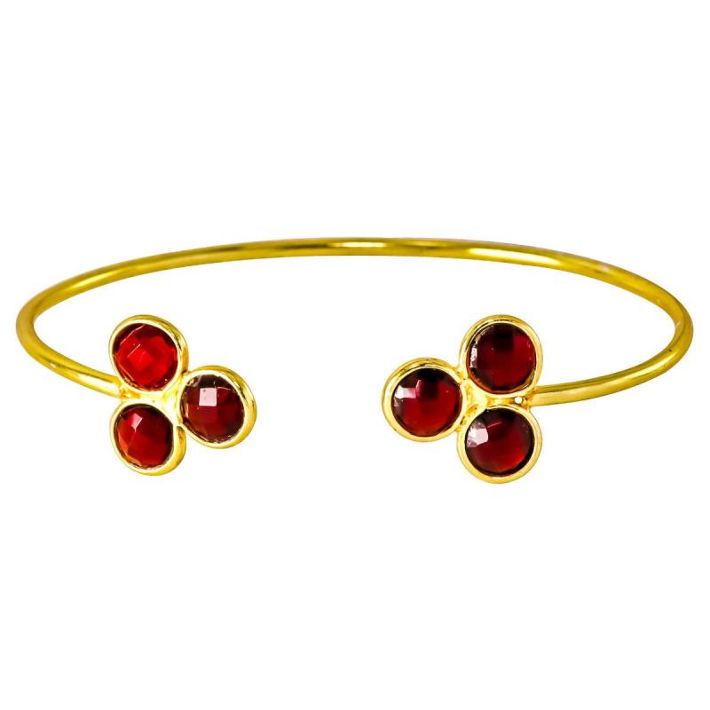 Red Garnet Adjustable bangle