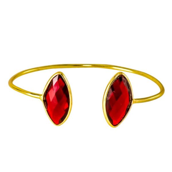 Red Ruby Adjustable bangle