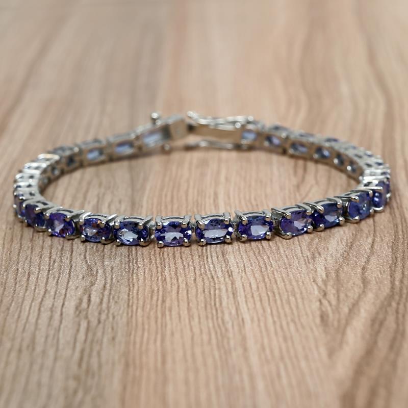 Tanzanite Tennis Bracelet