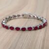 Ruby Tennis Bracelet