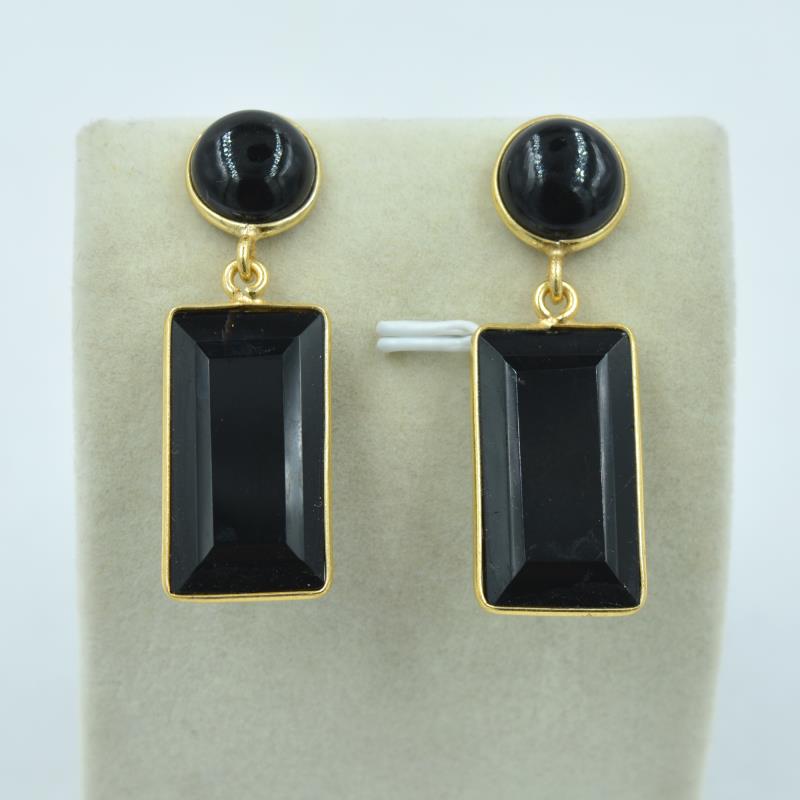 Black Onyx Earrings