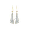 White Howlite Earrings