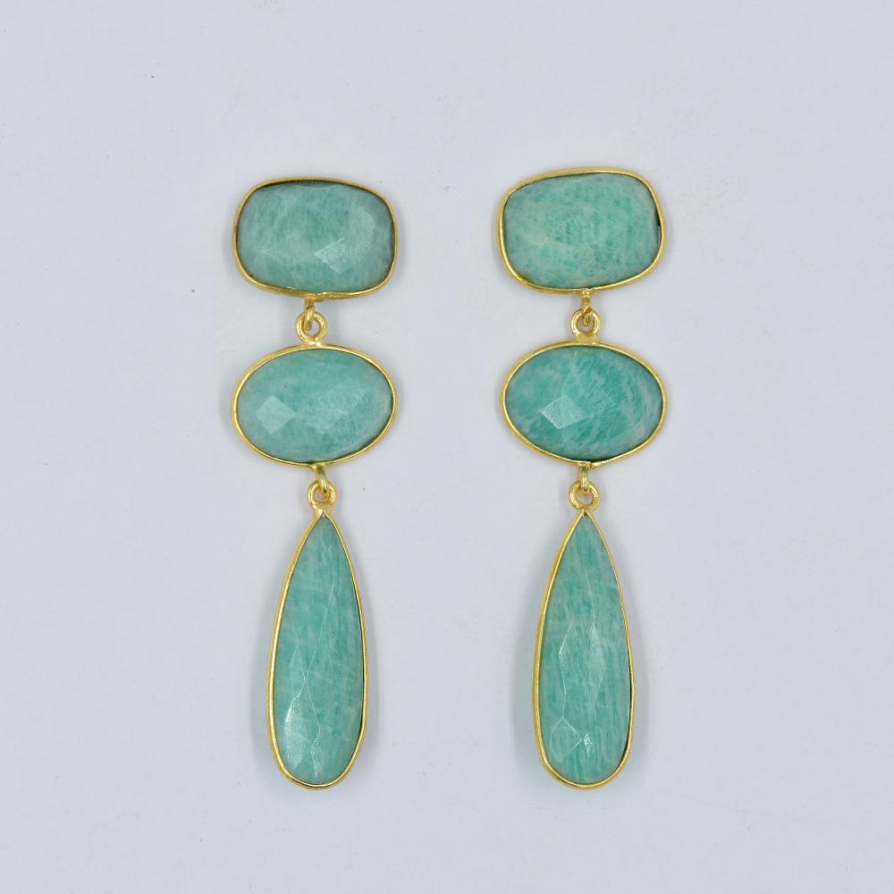 Amazonite Earrings