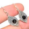 Natural Handmade Black Onyx Gemstone Handmade 925 Solid Sterling Silver Jewelry Earrings Accessory