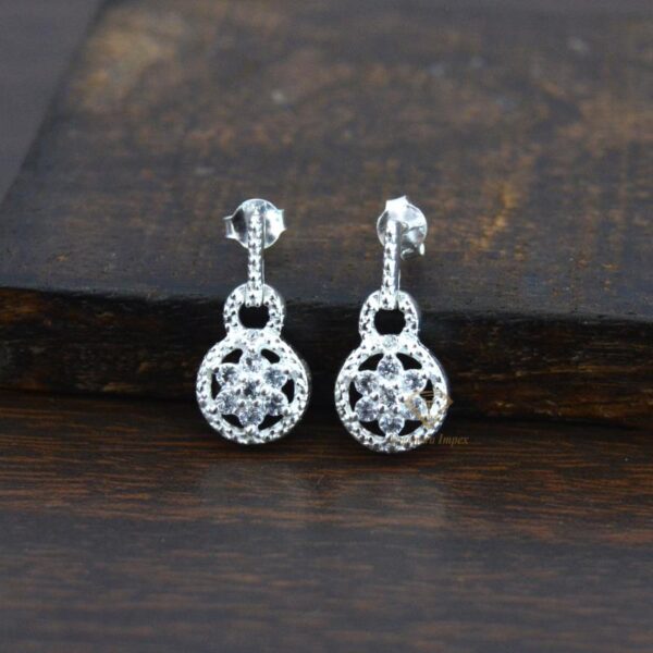 Cubic Zircon Studs Earrings