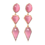Pink Monalisa Earrings