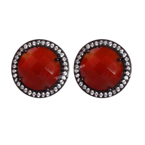 Carnelian Studs