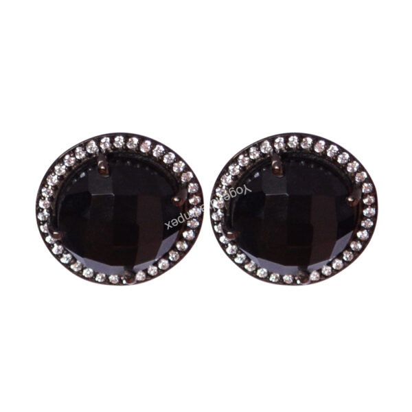 Black Onyx Studs