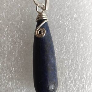 Lapis lazuli Drop Pendant