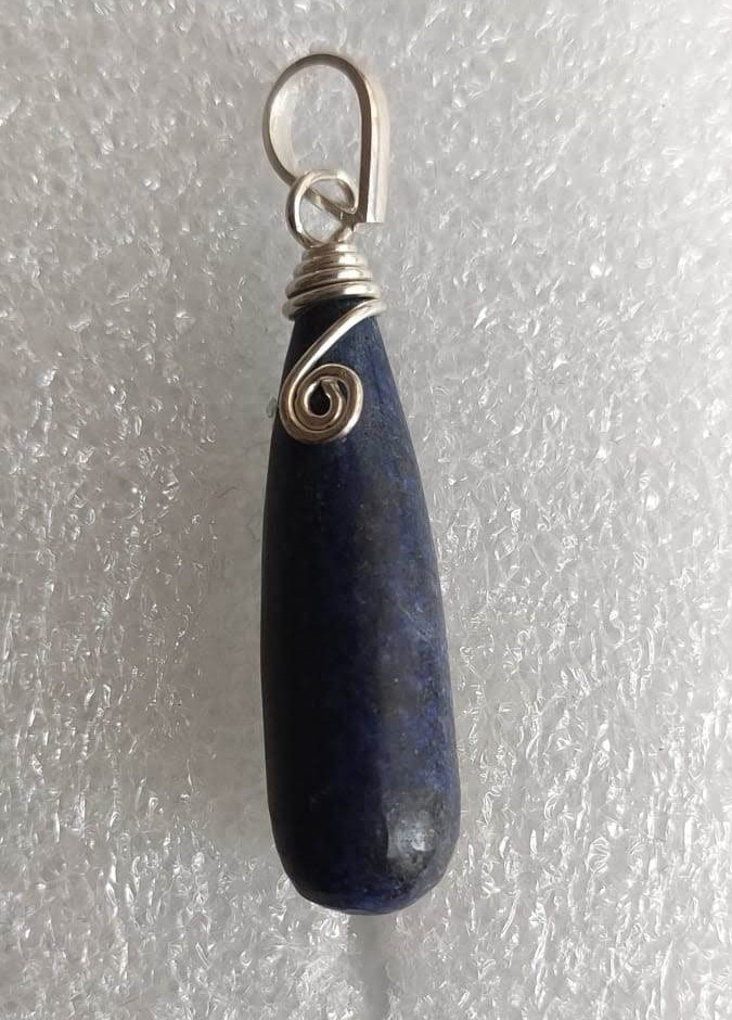 Lapis lazuli Drop Pendant