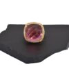 Ruby Hydro Gemstone Ring 925 Sterling Silver