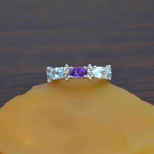 Amethyst & Blue Topaz