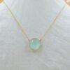 Birthstone Necklace 18″ Inch Gold Plated