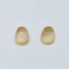 Peach Monalisa Fancy Stud Earring 925 Sterling Silver