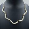 Shell Pearl 5mm Round Necklace 925 Sterling Silver