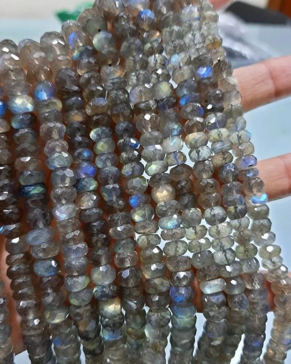 Labradorite Faceted Beads