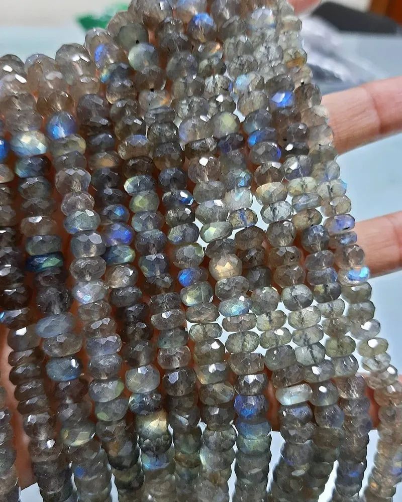 Labradorite Faceted Beads
